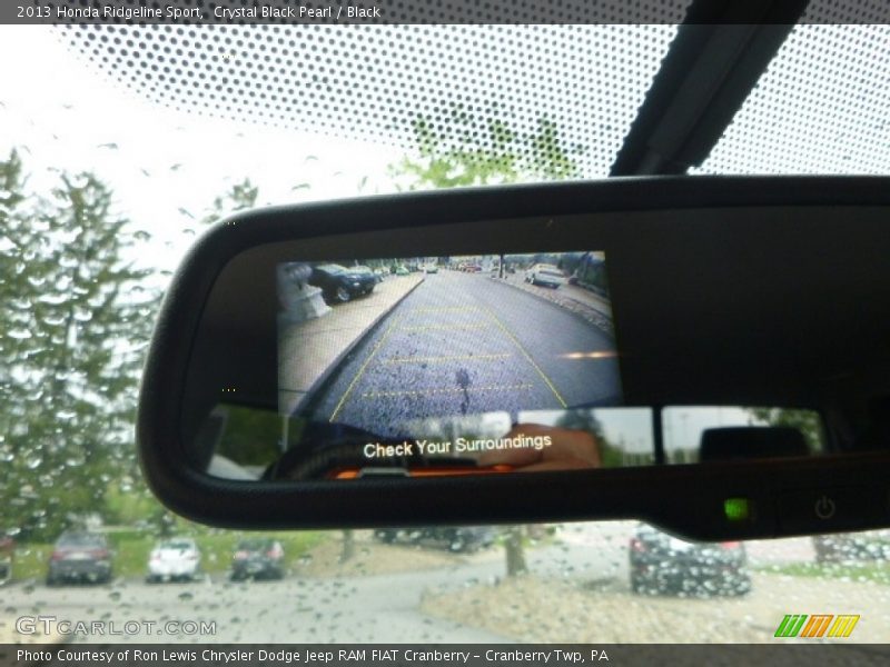 Crystal Black Pearl / Black 2013 Honda Ridgeline Sport