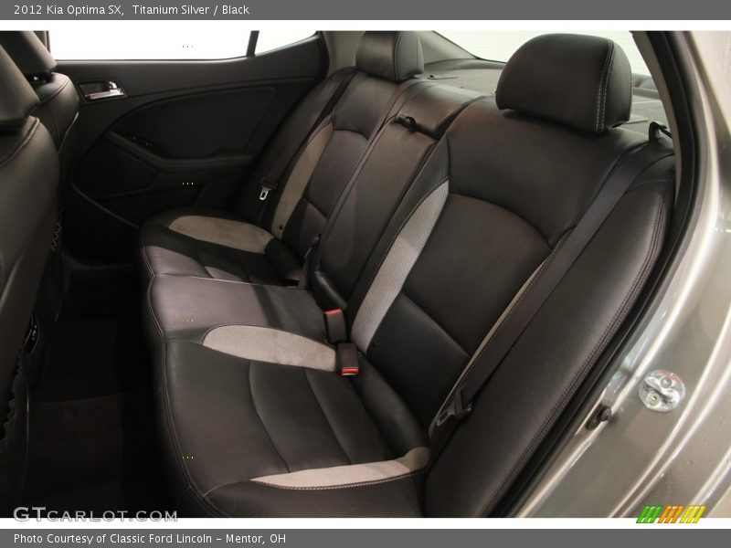 Titanium Silver / Black 2012 Kia Optima SX