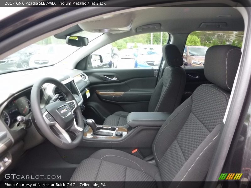 Iridium Metallic / Jet Black 2017 GMC Acadia SLE AWD