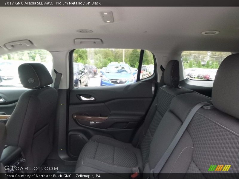 Iridium Metallic / Jet Black 2017 GMC Acadia SLE AWD