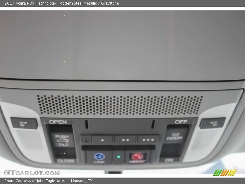 Modern Steel Metallic / Graystone 2017 Acura RDX Technology