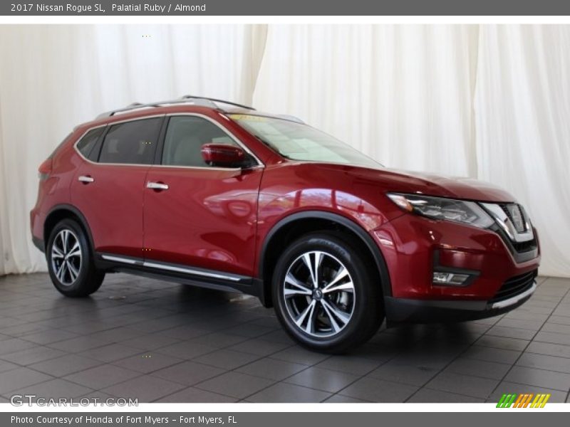 Palatial Ruby / Almond 2017 Nissan Rogue SL