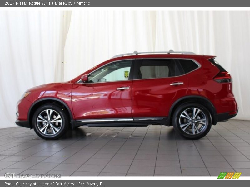 Palatial Ruby / Almond 2017 Nissan Rogue SL