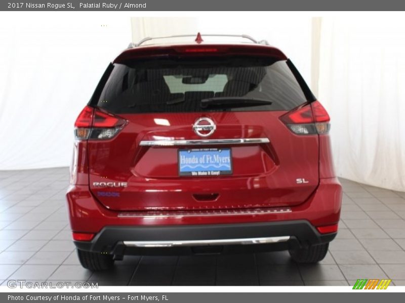 Palatial Ruby / Almond 2017 Nissan Rogue SL