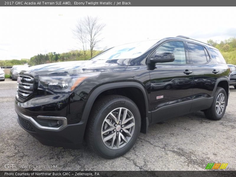 Ebony Twilight Metallic / Jet Black 2017 GMC Acadia All Terrain SLE AWD