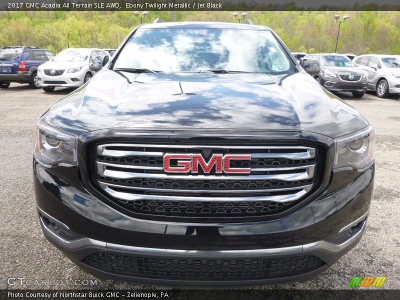 Ebony Twilight Metallic / Jet Black 2017 GMC Acadia All Terrain SLE AWD