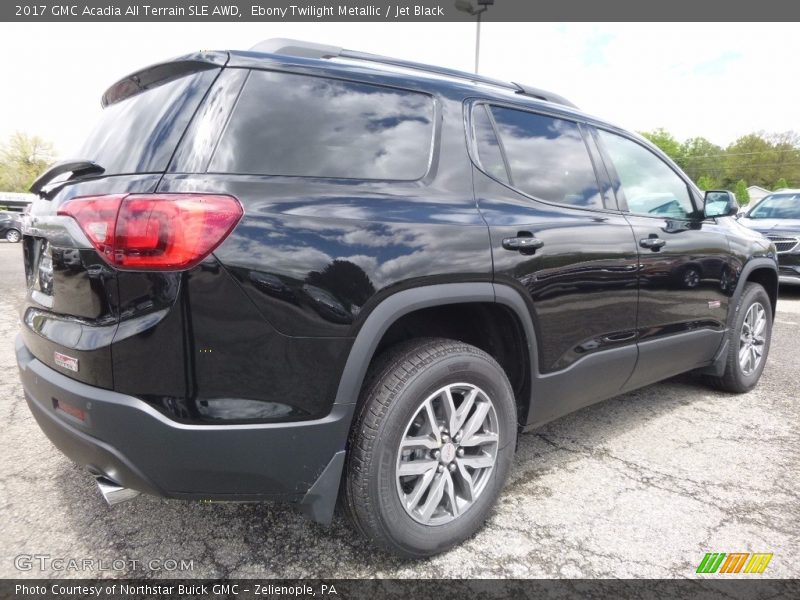 Ebony Twilight Metallic / Jet Black 2017 GMC Acadia All Terrain SLE AWD