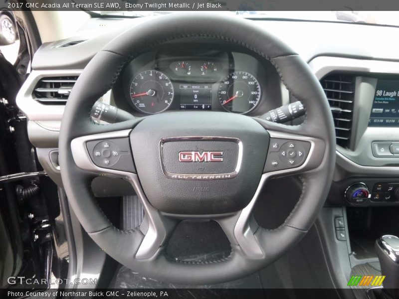 Ebony Twilight Metallic / Jet Black 2017 GMC Acadia All Terrain SLE AWD