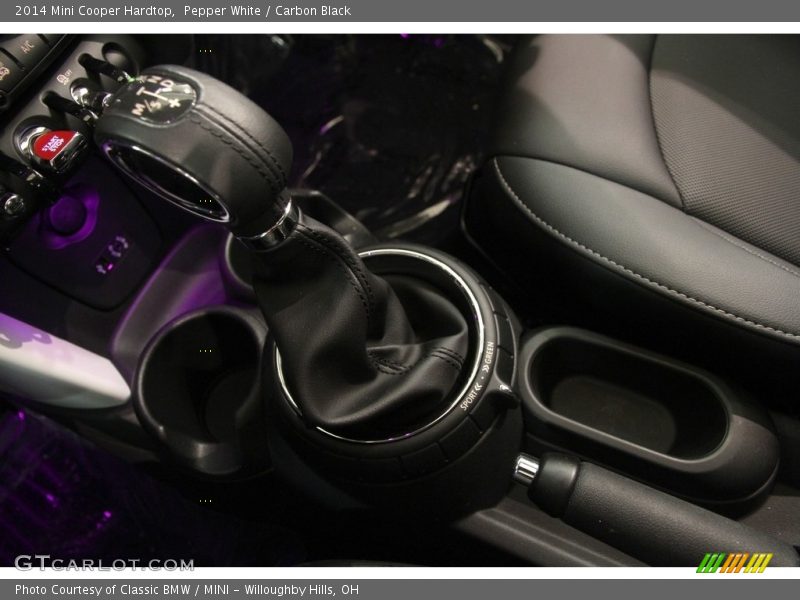 Pepper White / Carbon Black 2014 Mini Cooper Hardtop