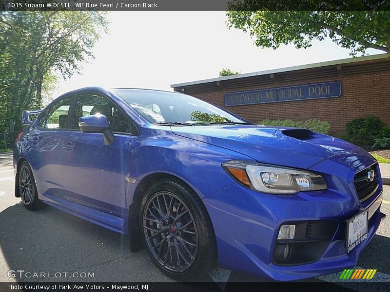 WR Blue Pearl / Carbon Black 2015 Subaru WRX STI