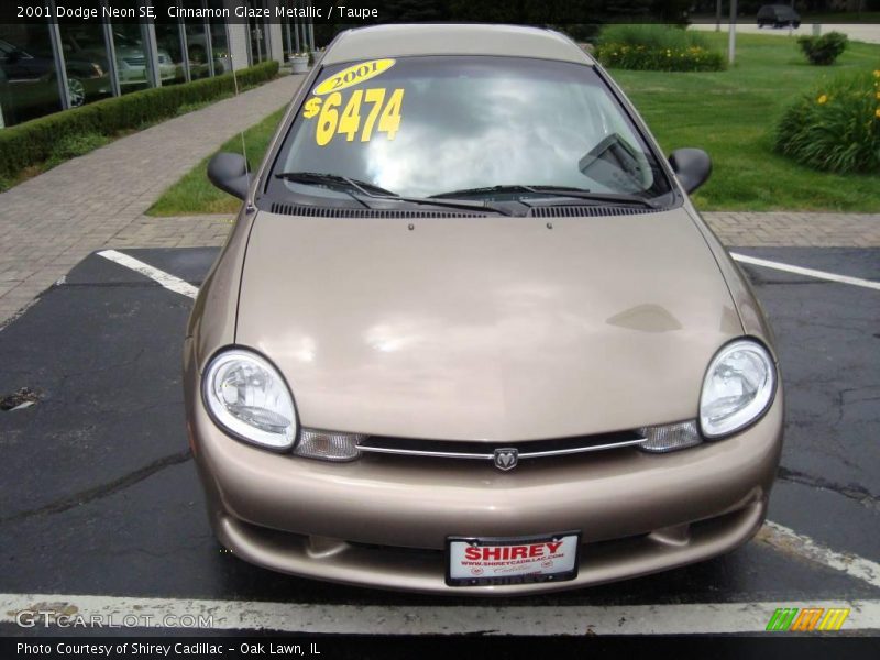 Cinnamon Glaze Metallic / Taupe 2001 Dodge Neon SE