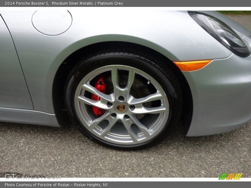 Rhodium Silver Metallic / Platinum Grey 2014 Porsche Boxster S