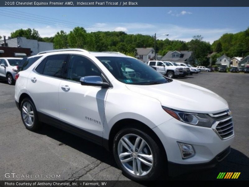 Iridescent Pearl Tricoat / Jet Black 2018 Chevrolet Equinox Premier AWD