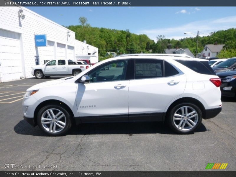 Iridescent Pearl Tricoat / Jet Black 2018 Chevrolet Equinox Premier AWD