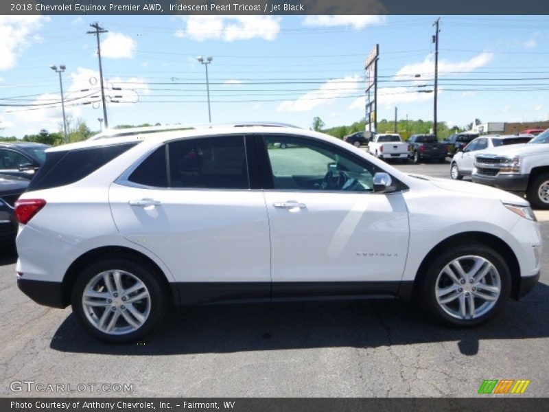 Iridescent Pearl Tricoat / Jet Black 2018 Chevrolet Equinox Premier AWD