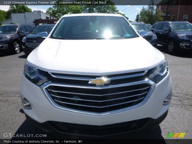 Iridescent Pearl Tricoat / Jet Black 2018 Chevrolet Equinox Premier AWD