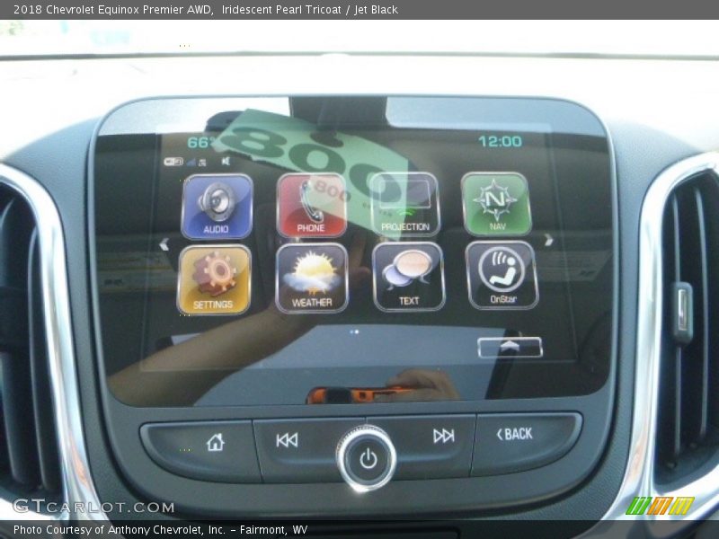 Iridescent Pearl Tricoat / Jet Black 2018 Chevrolet Equinox Premier AWD