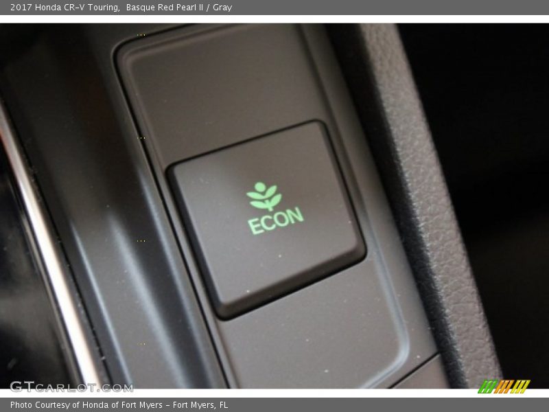 Basque Red Pearl II / Gray 2017 Honda CR-V Touring