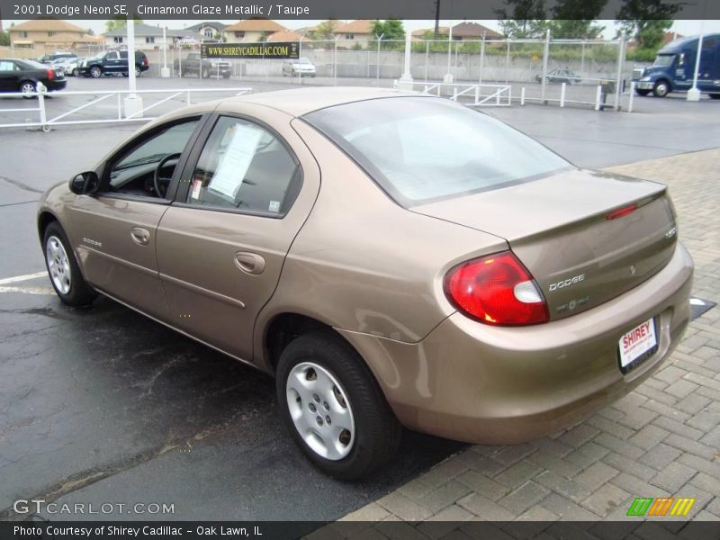 Cinnamon Glaze Metallic / Taupe 2001 Dodge Neon SE