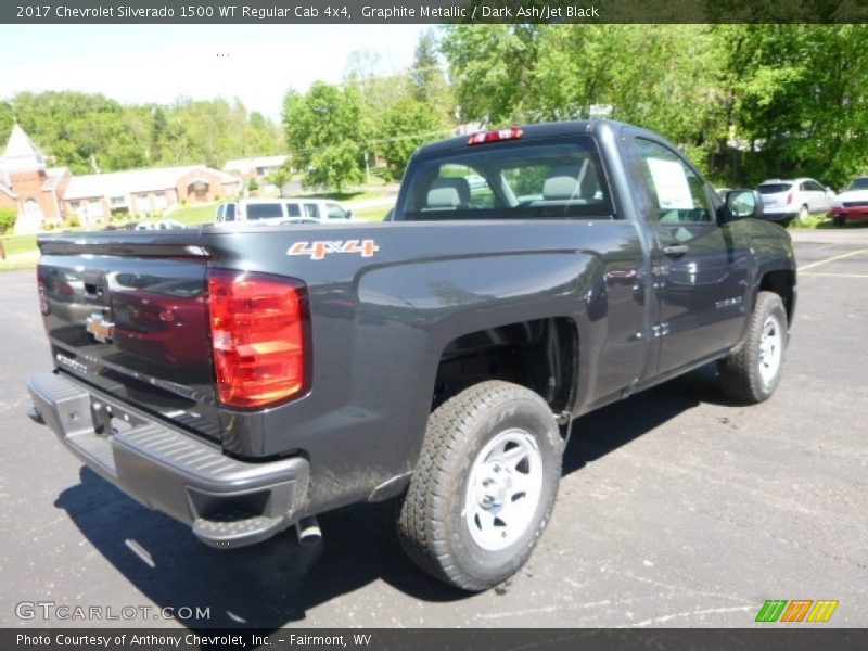 Graphite Metallic / Dark Ash/Jet Black 2017 Chevrolet Silverado 1500 WT Regular Cab 4x4