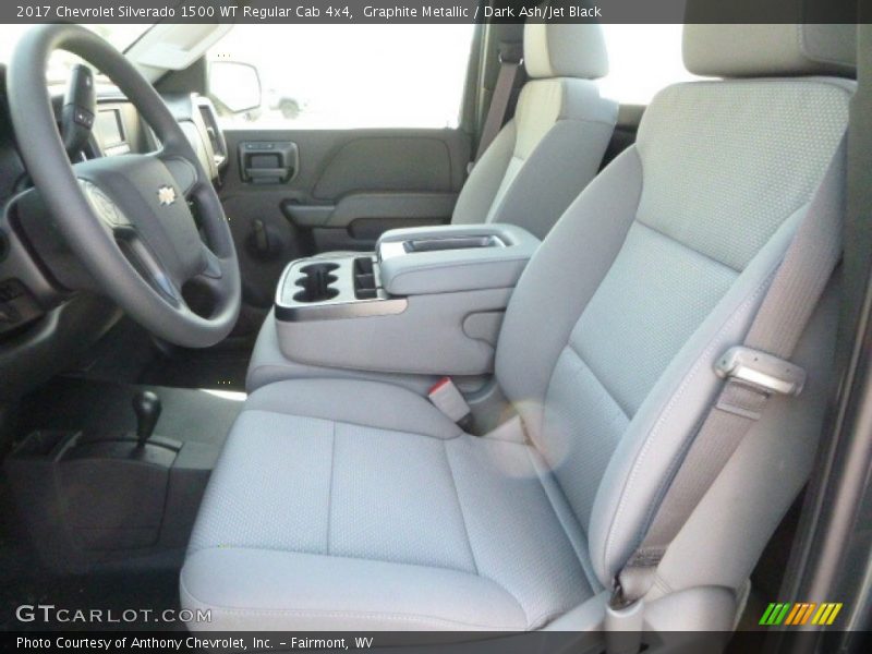  2017 Silverado 1500 WT Regular Cab 4x4 Dark Ash/Jet Black Interior