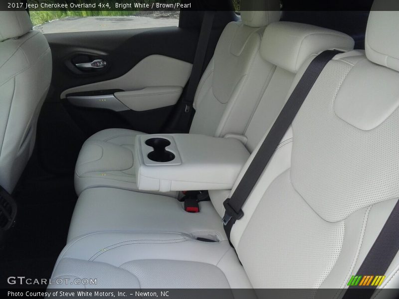 Rear Seat of 2017 Cherokee Overland 4x4