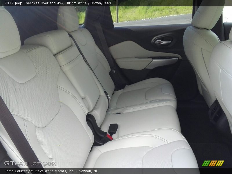 Rear Seat of 2017 Cherokee Overland 4x4