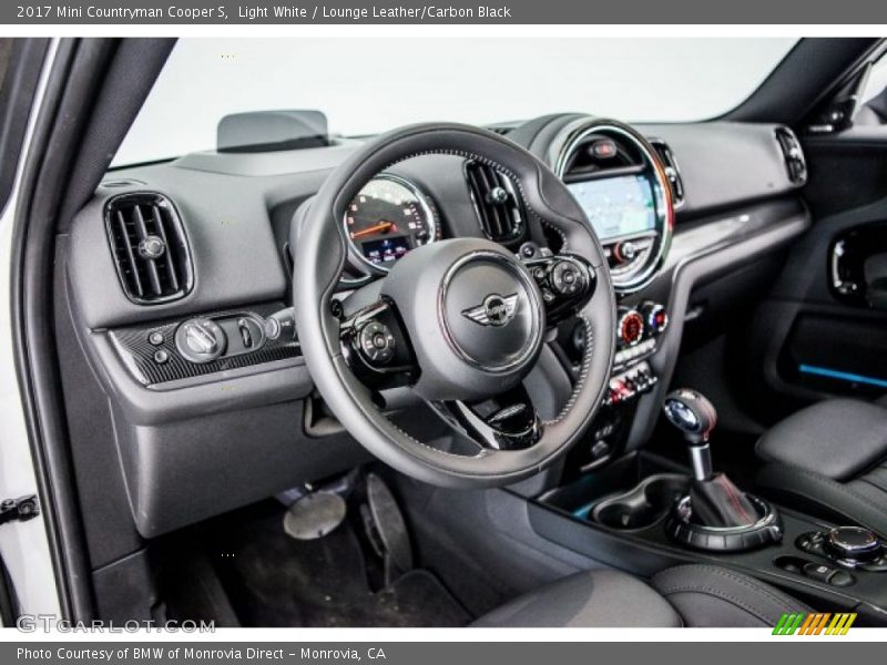 Light White / Lounge Leather/Carbon Black 2017 Mini Countryman Cooper S
