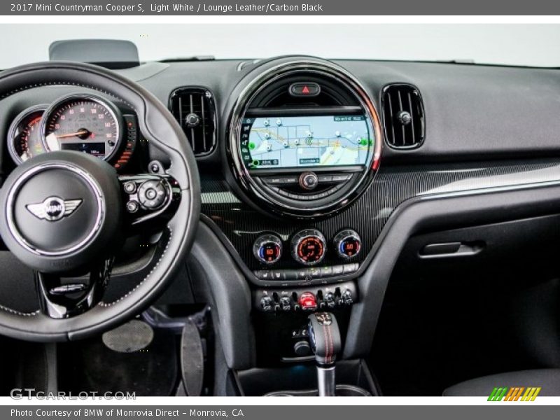 Light White / Lounge Leather/Carbon Black 2017 Mini Countryman Cooper S