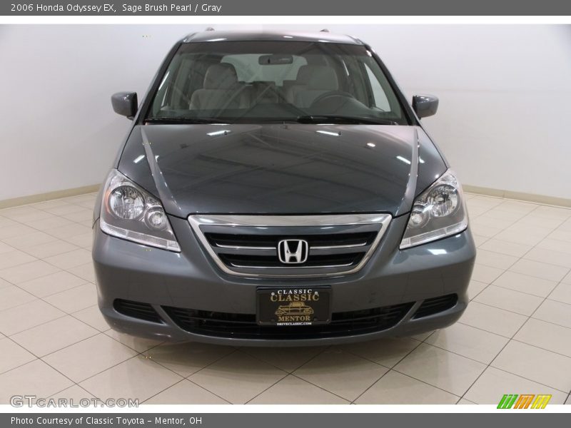 Sage Brush Pearl / Gray 2006 Honda Odyssey EX