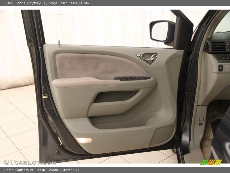 Sage Brush Pearl / Gray 2006 Honda Odyssey EX