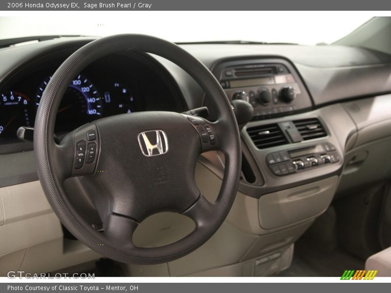 Sage Brush Pearl / Gray 2006 Honda Odyssey EX