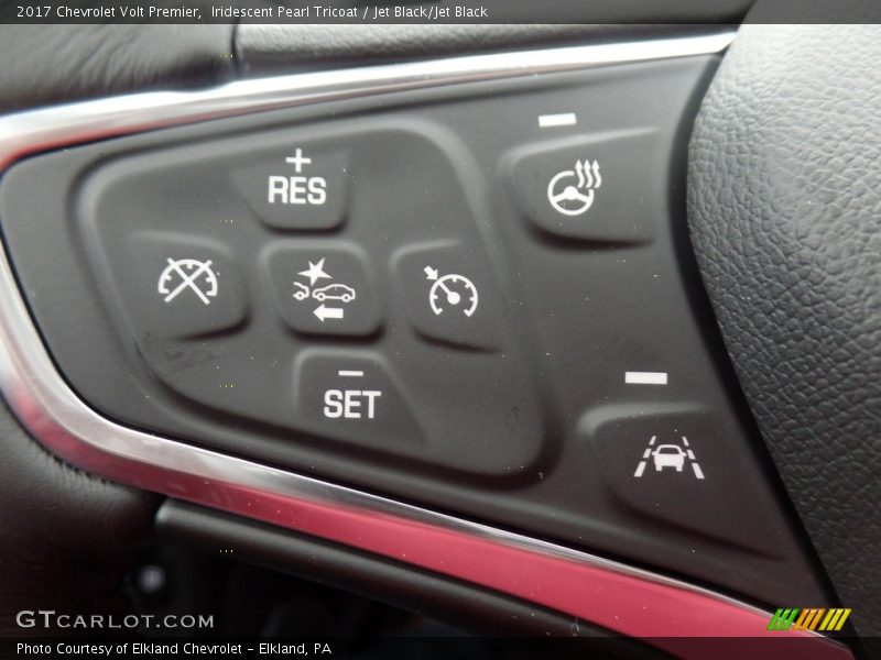 Iridescent Pearl Tricoat / Jet Black/Jet Black 2017 Chevrolet Volt Premier