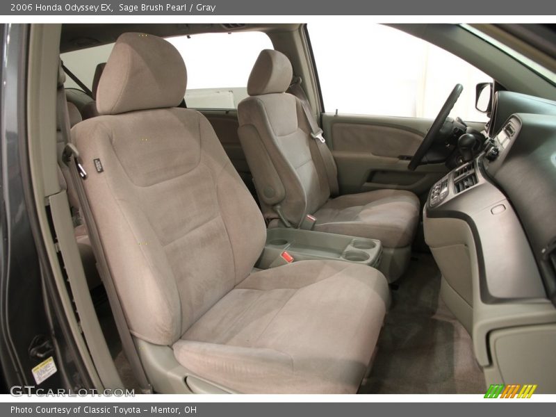 Sage Brush Pearl / Gray 2006 Honda Odyssey EX