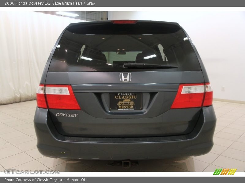Sage Brush Pearl / Gray 2006 Honda Odyssey EX