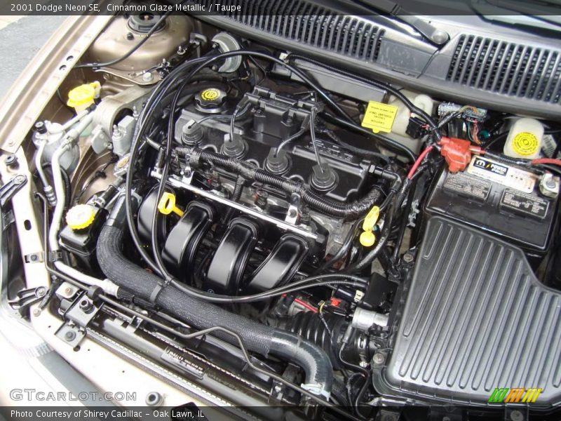Cinnamon Glaze Metallic / Taupe 2001 Dodge Neon SE