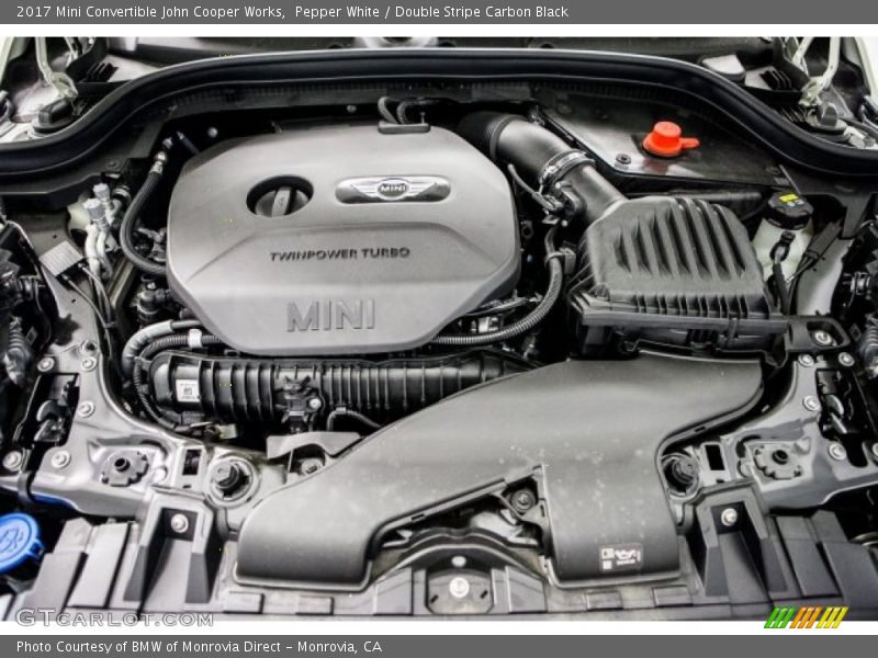  2017 Convertible John Cooper Works Engine - 2.0 Liter TwinPower Turbocharged DOHC 16-Valve VVT 4 Cylinder