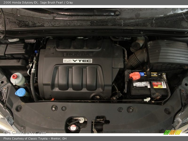Sage Brush Pearl / Gray 2006 Honda Odyssey EX