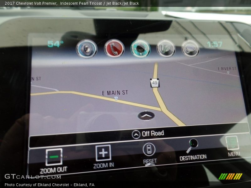 Iridescent Pearl Tricoat / Jet Black/Jet Black 2017 Chevrolet Volt Premier