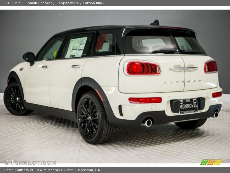 Pepper White / Carbon Black 2017 Mini Clubman Cooper S