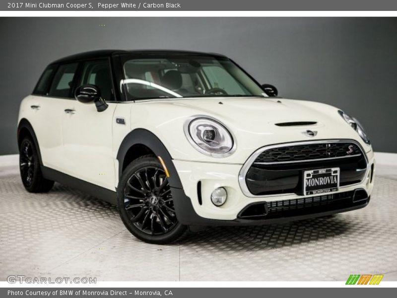 Pepper White / Carbon Black 2017 Mini Clubman Cooper S