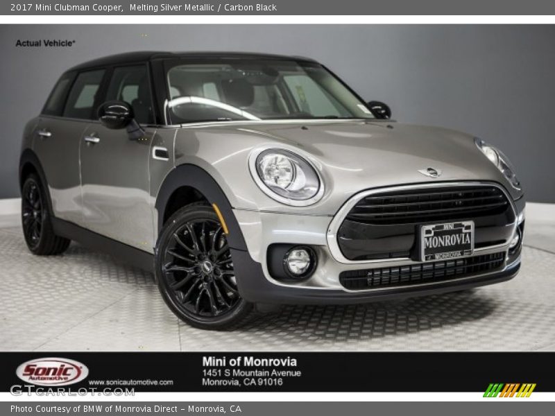 Melting Silver Metallic / Carbon Black 2017 Mini Clubman Cooper