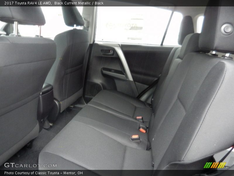 Black Current Metallic / Black 2017 Toyota RAV4 LE AWD