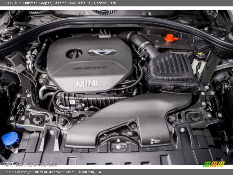 Melting Silver Metallic / Carbon Black 2017 Mini Clubman Cooper