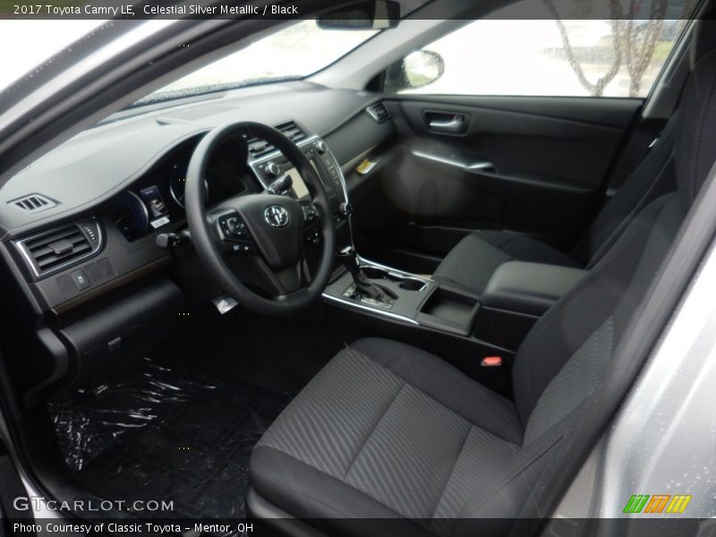 Celestial Silver Metallic / Black 2017 Toyota Camry LE