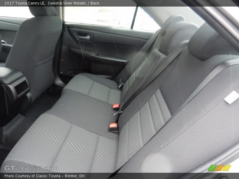 Celestial Silver Metallic / Black 2017 Toyota Camry LE