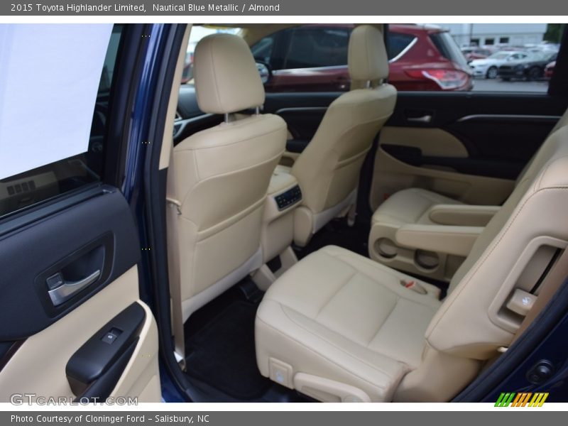 Nautical Blue Metallic / Almond 2015 Toyota Highlander Limited