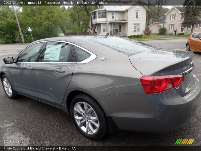 Pepperdust Metallic / Jet Black/Light Wheat 2017 Chevrolet Impala LT