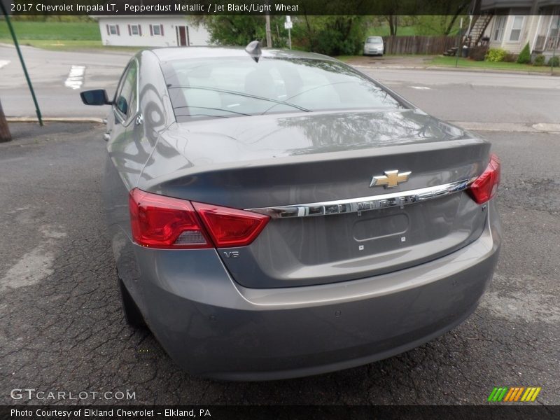 Pepperdust Metallic / Jet Black/Light Wheat 2017 Chevrolet Impala LT