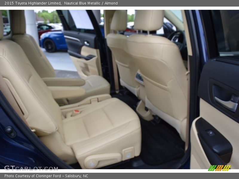 Nautical Blue Metallic / Almond 2015 Toyota Highlander Limited